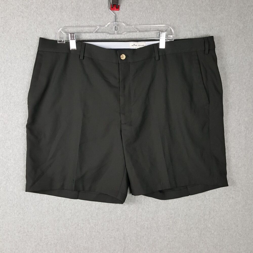 Peter Millar Men's The Salem Performance Shorts Sz 42 Black